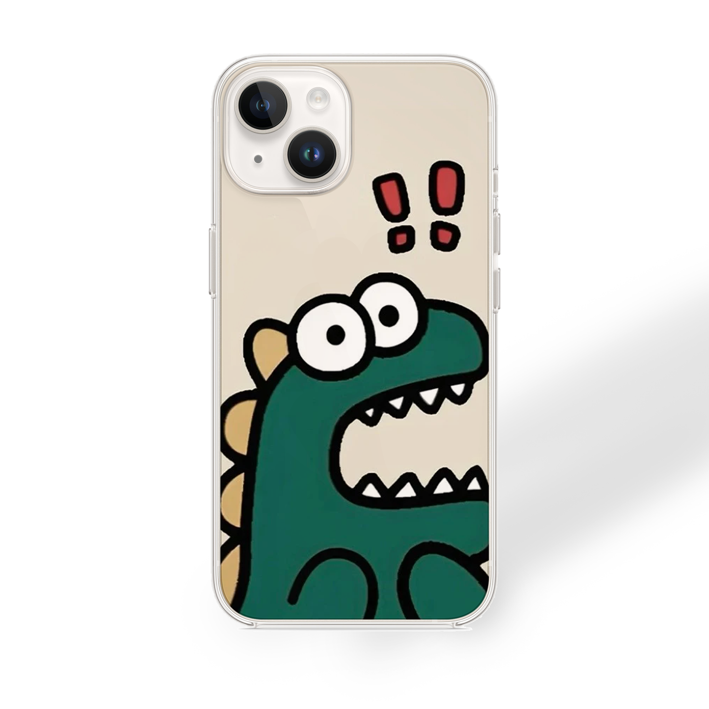 Cute Dino Case| Silicone Case