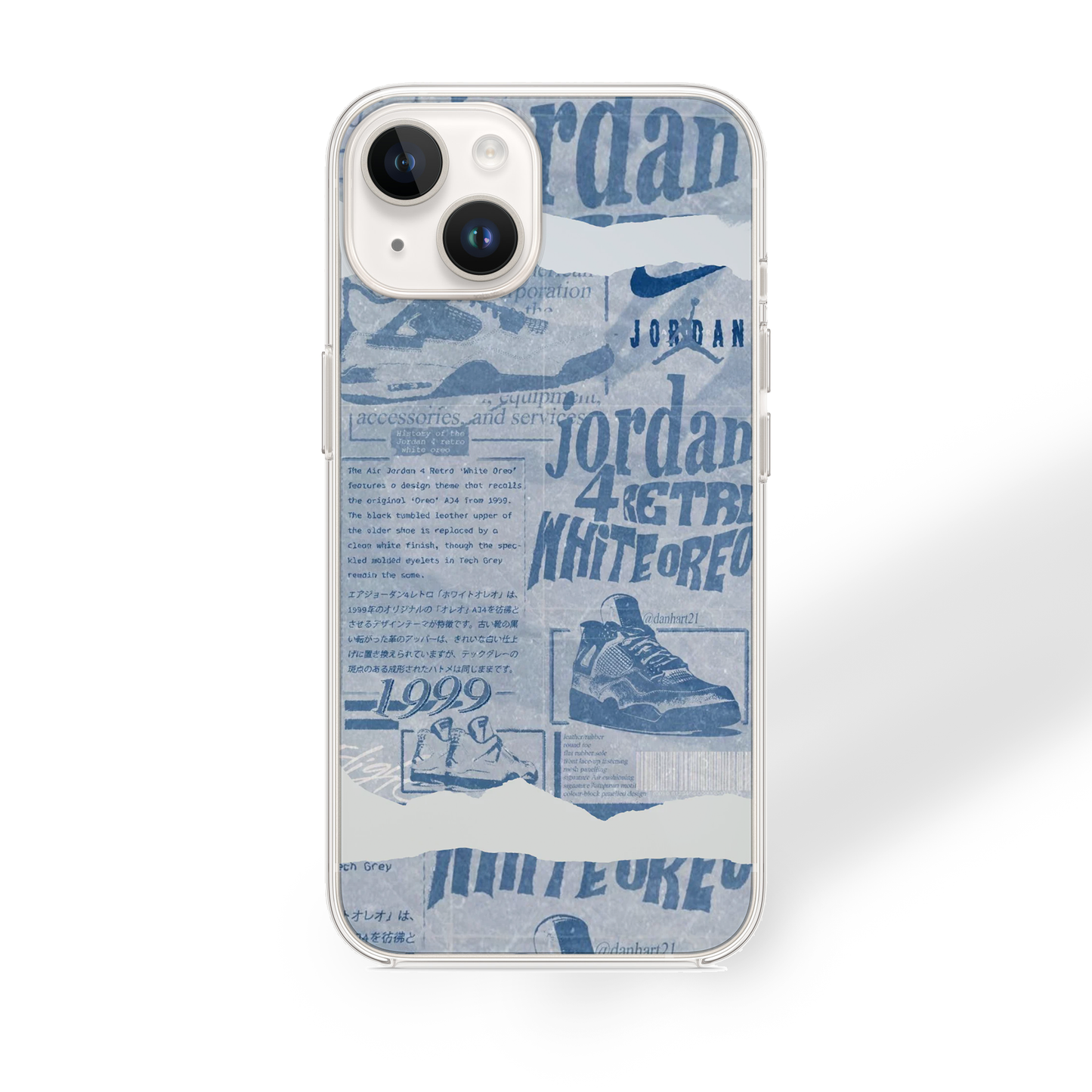 Blue Jordan Case | Silicone Case