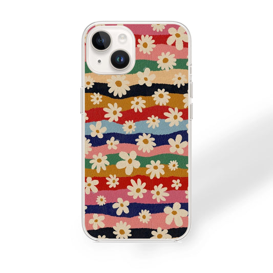 Wavy Flowers Case | Silicone Case