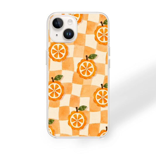 Wavy Orange Case | Silicone Case