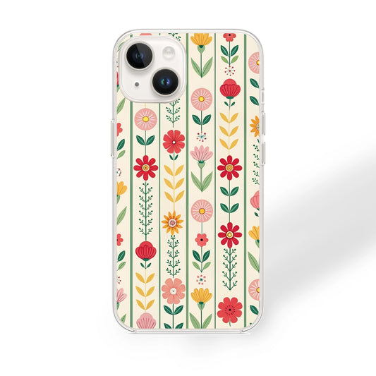 Floral Pattern Case | Silicone Case