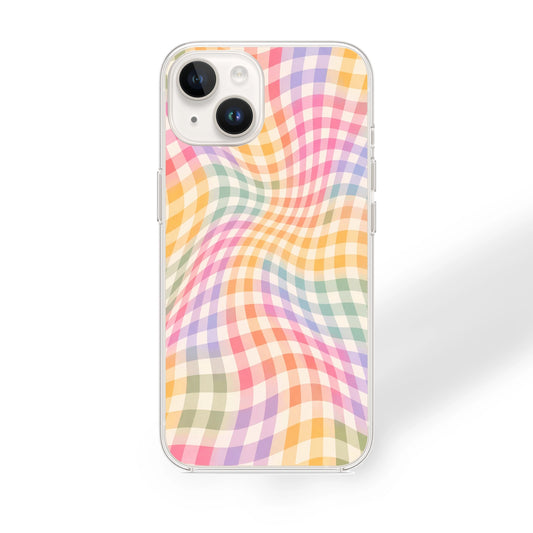 Warped Checkered Case | Silicone Case