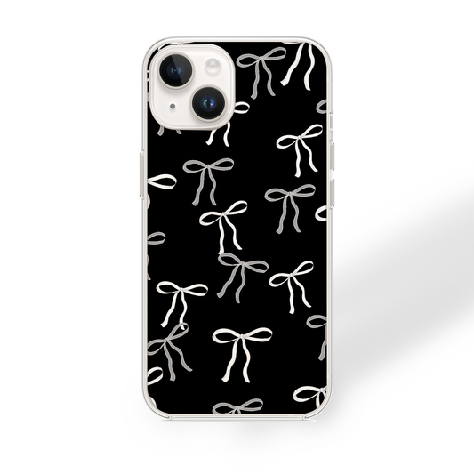 Black Bow Case | Silicone Case