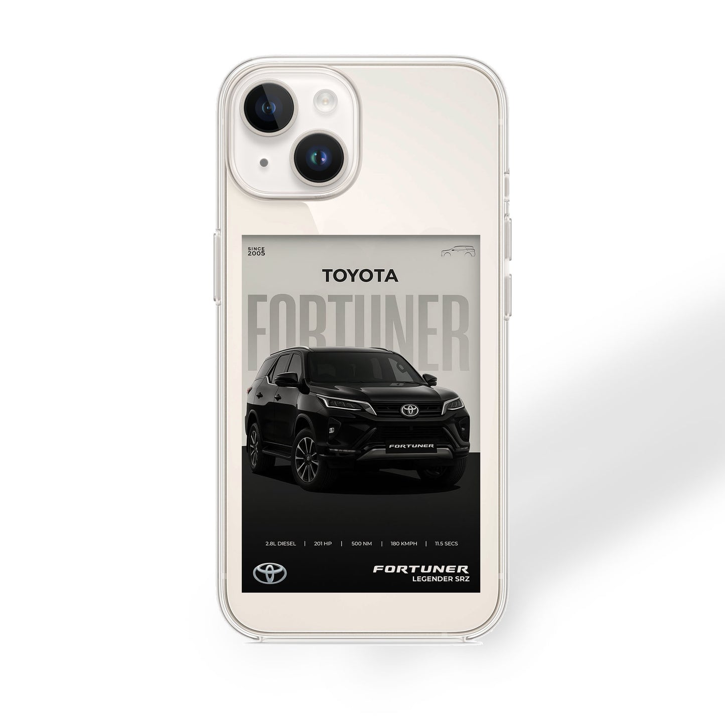 Fortuner Polaroid Case | Silicone Case