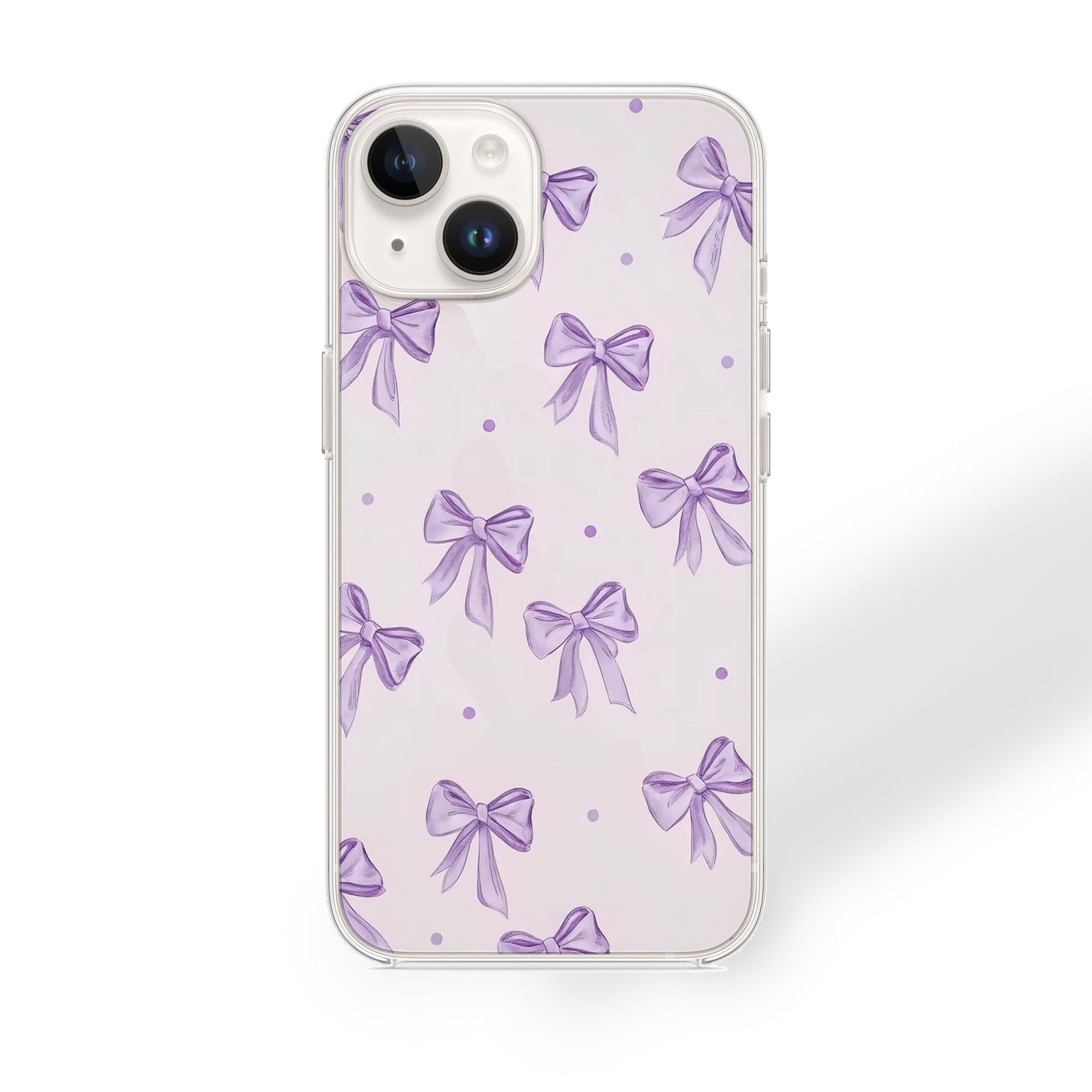Purple Bows Case | Silicone Case