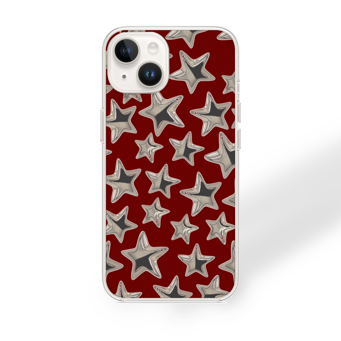 Stars Red Case| Silicone Case