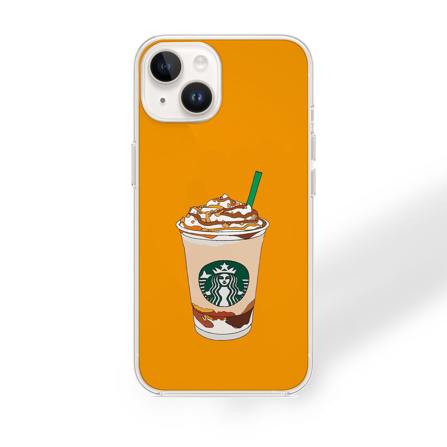 Starbucks Orange Case | Silicone Case